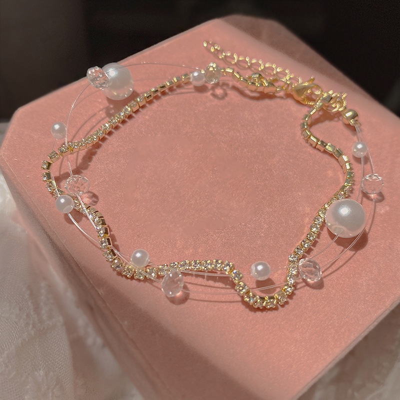 YeYi Vòng Tay Ngọc Trai Sang Trọng Thời Trang Cho Nữ