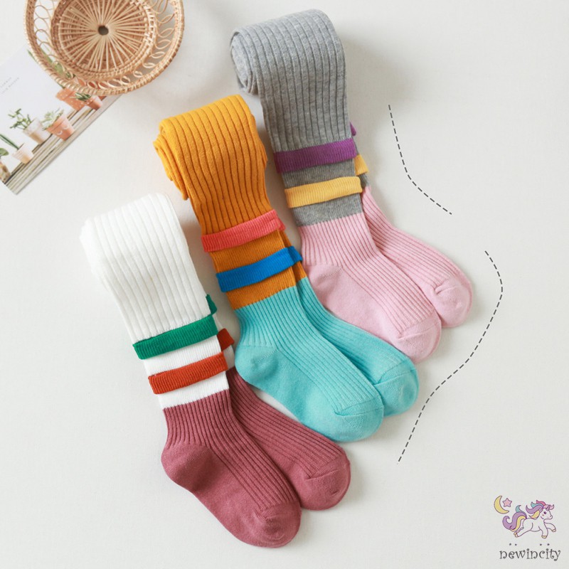 Quần tất dệt kim phong cách Hàn Quốc dành cho bé gái