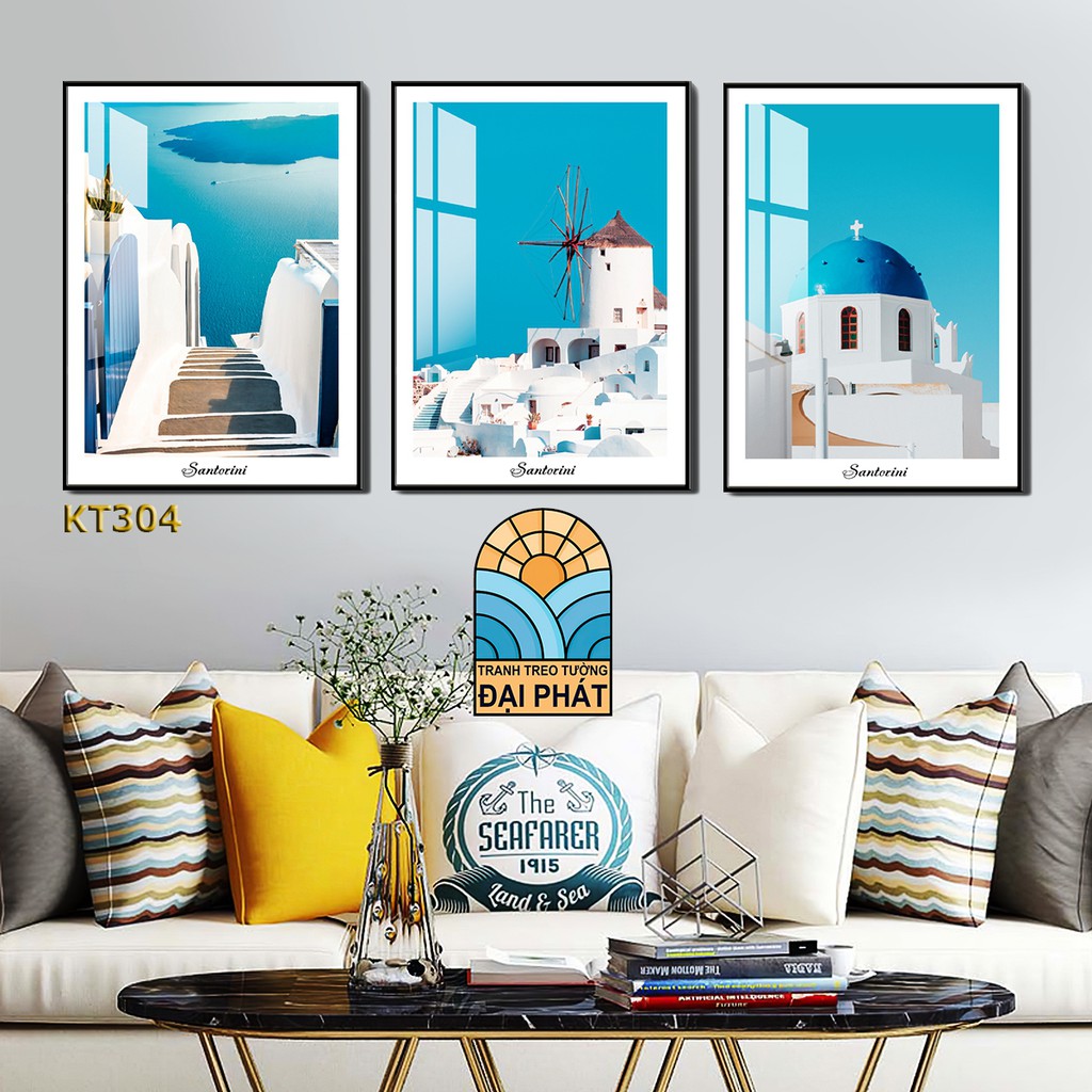 Tranh phòng ngủ phong cảnh xả kho giá rẻ đã có khung