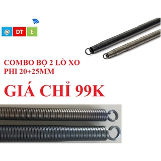 COMBO BỘ 2 LÒ XO UỐN ỐNG NHỰA LUỒN DÂY ĐIỆN PHI 20MM+25MM, GIÁ CHO 2 CÁI