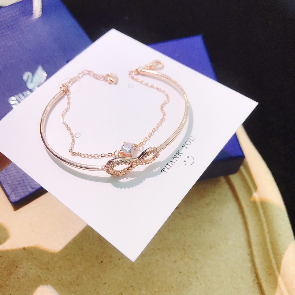 Vòng tay Swarovski 5520584 5518871 sang trọng tinh tế cho nữ