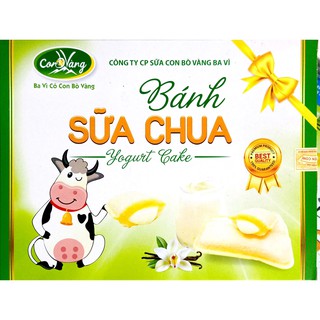 Bánh sữa chua ba vì xốp giòn con bò vàng 300g