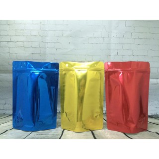 TÚI ZIP 2 MẶT MÀU VÀNG