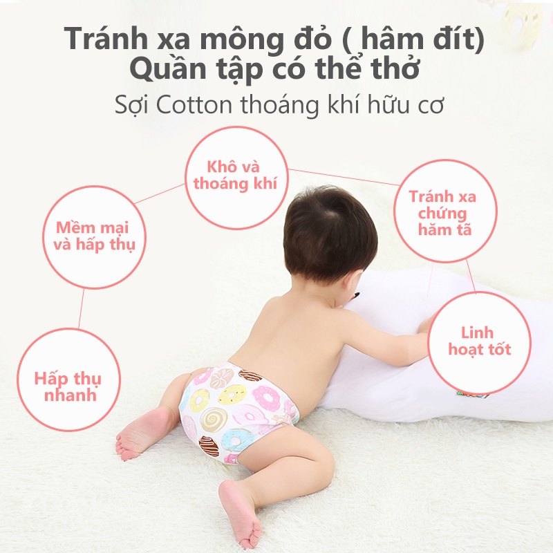 [Einmilk.ân ninh] Quần tả vải tập đi của Einmilk đến từ Singapore chất liệu cotton dành cho trẻ  sản phẩm tốt