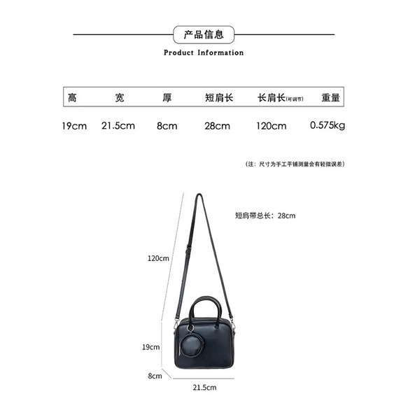 Túi xách, đeo chéo Boston phong cách Hàn Quốc 2022