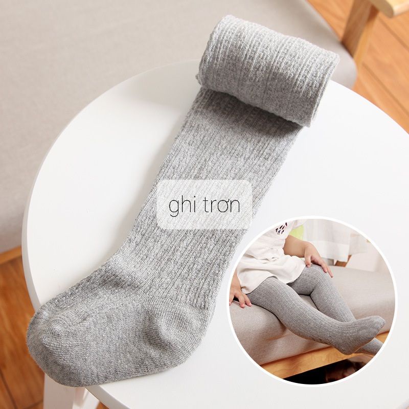 Quần tất len có bàn xuất Hàn cho bé từ 3 tháng - 3 tuổi