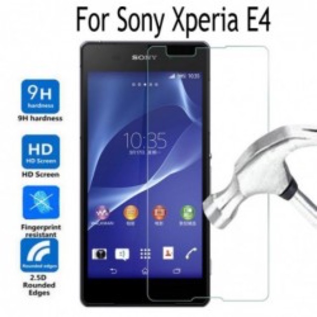 Kính cường lực Sony Xperia E4 / E2115 Tặng kèm phụ kiện dán tại nhà