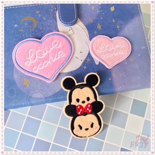 Miếng dán ủi thêu hình chuột Mickey Minnie dễ thương