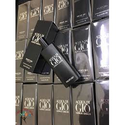 Nước hoa nam Gio Armani Acqua di Gio pour homme EDT 15ml chính hãng {Đen /Trắng}