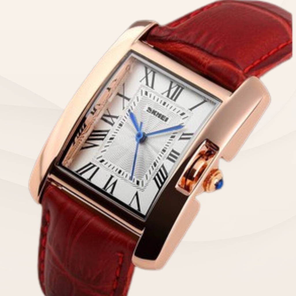 (Rust-X) Đồng Hồ Nữ SKMEI 1085 Dây Da DHA403 | UnI 4Life | BigBuy360 - bigbuy360.vn