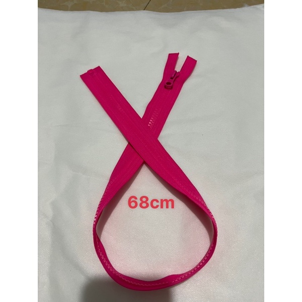 Khoá cá sấu 65cm + khoá áo khoác + dây kéo mở áo chống nắng+ nhiều màu