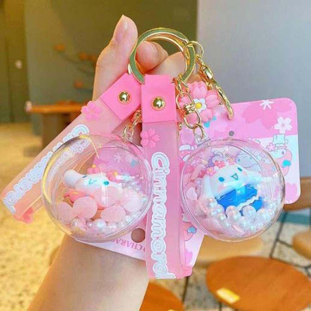 Móc Chìa Khóa Họa Tiết Hoạt Hình My Melody Sakura Dễ Thương
