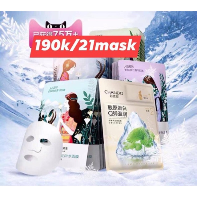 SET mặt nạ Chan Do 21mask