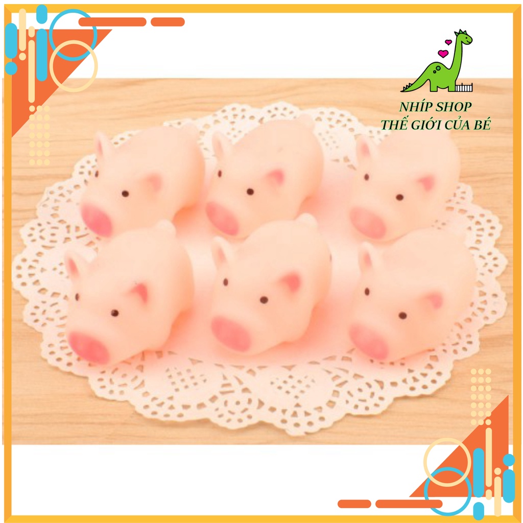 Heo con mini dễ thương piggy bóp kêu chít chít