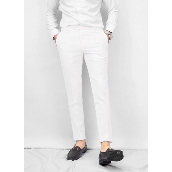 [99FASHIONSALE1]Quần âu nam chất vải tuyết mưa chống nhăn chống bám bụi .Quần âu co giãn bốn chiều,hàng công so