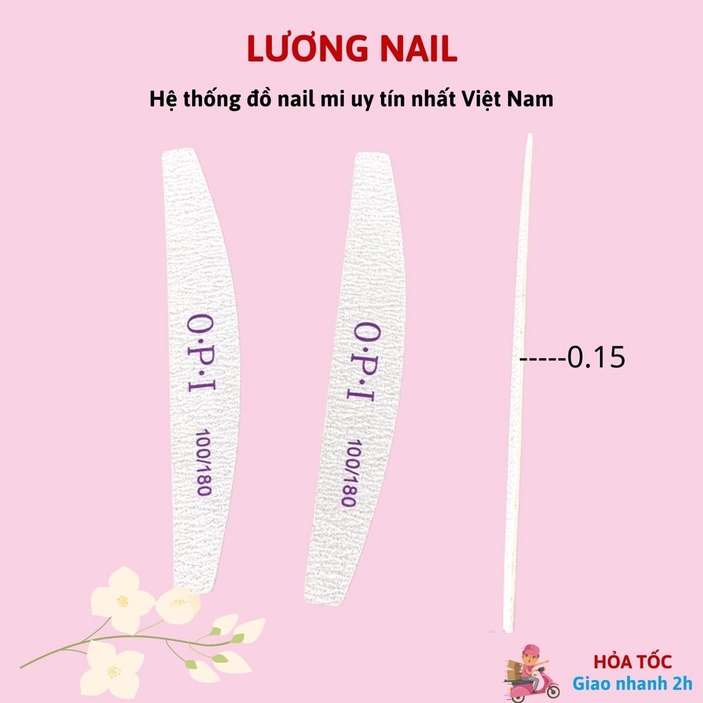 Dũa móng tay opi dũa nail loại mỏng