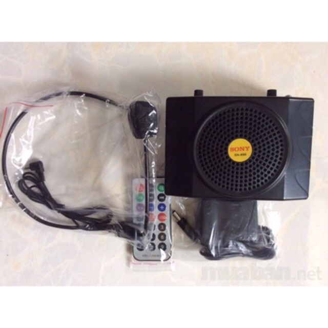 Máy trợ giảng Sony SN-898 : nghe nhạc USB, đài FM BH 6 tháng
