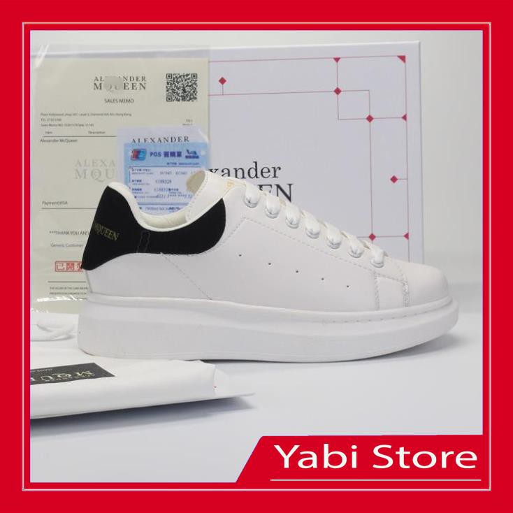 🔥FREE SHIP-HÀNG QUẢNG CHÂU  🔥Giày thể thao sneaker🔥 MCQ gót nhung đen full box - Yabi Store | BigBuy360 - bigbuy360.vn