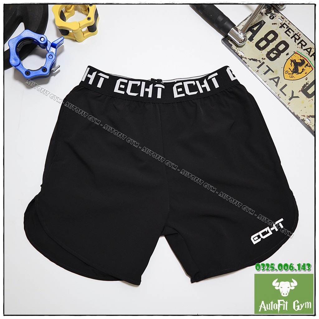 Quần Short Nam ECHT ĐAI BẢN TO, Quần Đùi Nam Thể Thao, Tập Gym hàng nhập khẩu [AUTOFIT GYM]