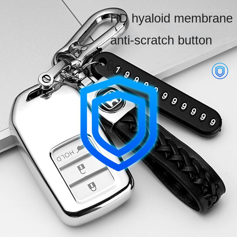Vỏ Bảo Vệ Chìa Khóa Xe Hơi Honda crv ten- generation Civic Accord Ling Pai Guan Dao XRV Zhifeng Chất Lượng Cao Ốp
