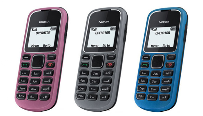 Điện thoại đen trắng Nokia 1280,dùng làm máy phụ