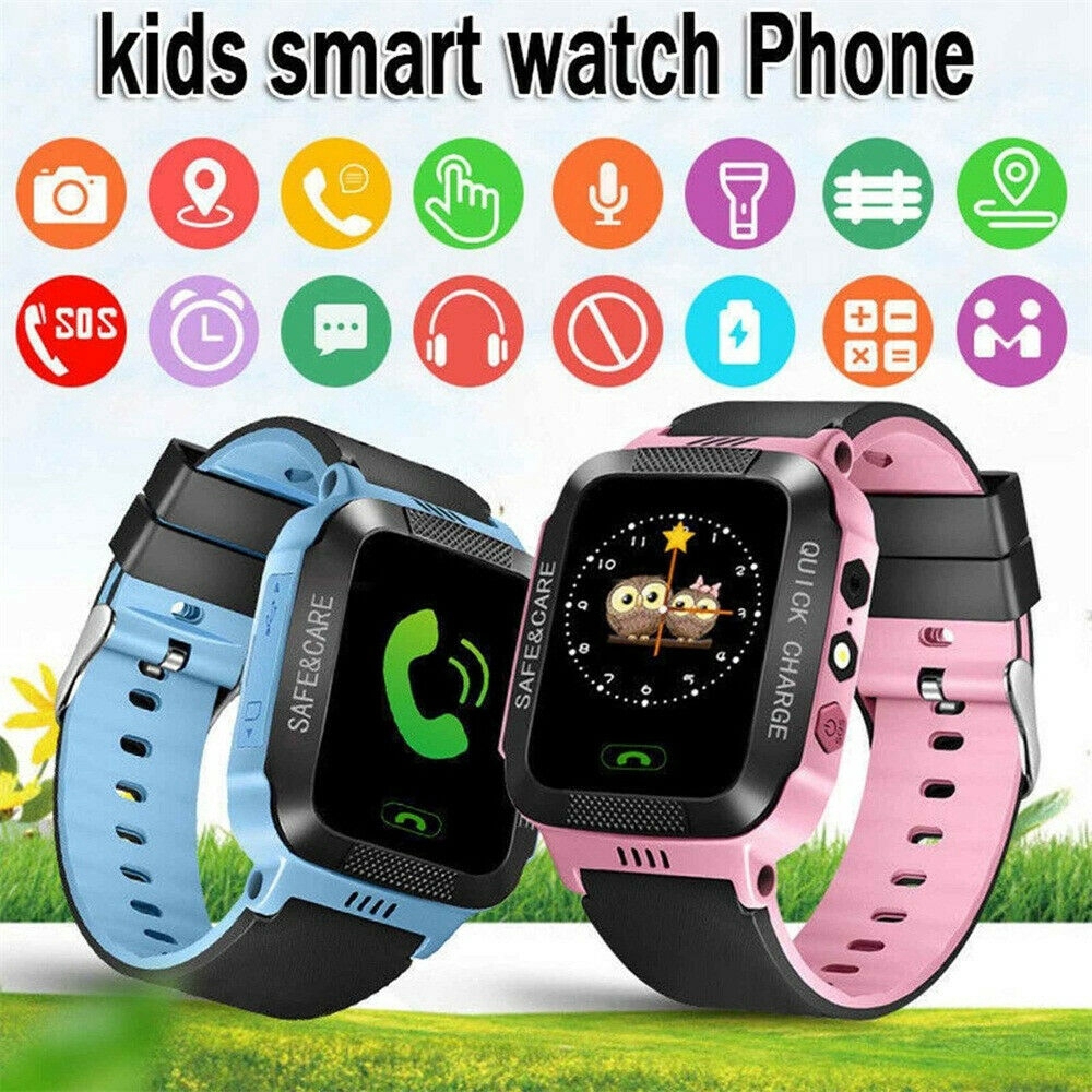 ❤ Q528 Kid Smart Watch Positioning Multi-language Photo Flashlight Phone Watch Ziyi