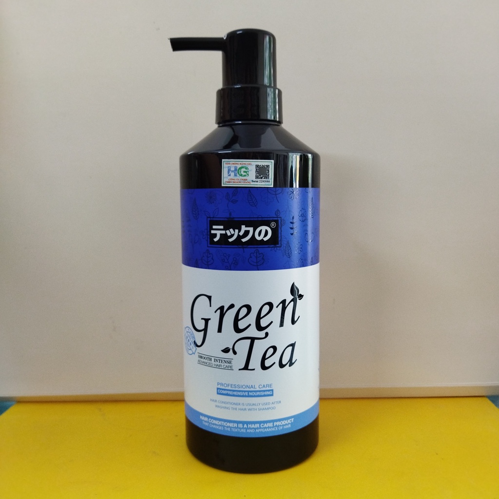 Dầu Gội Đầu Meiki Nhật Green Tea Chống Gàu Mềm Mượt Xả Phục Hồi Lưu Hương 780ml MPQO