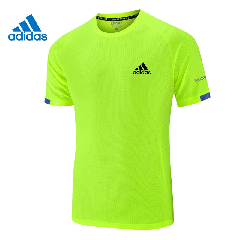 Adidas Áo Thun Thể Thao Màu Sắc Đơn Giản Chất Lượng Cao Cho Nam Size M-8XL