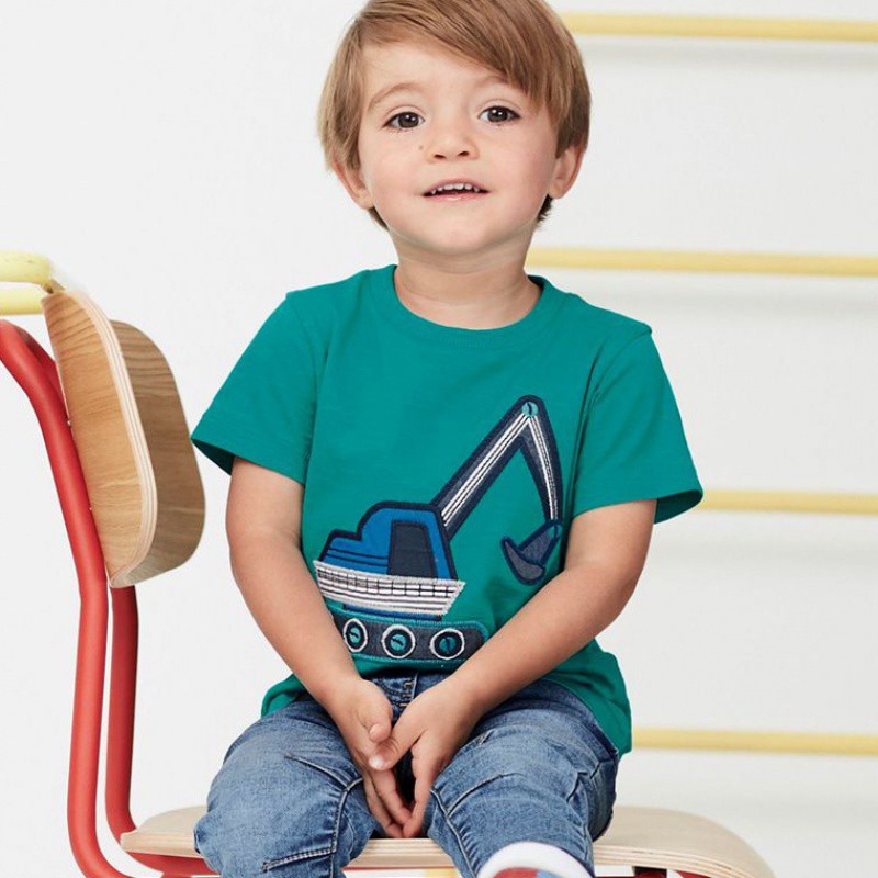 ÁO CỘC TAY BÉ TRAI CÁC MẪU MỚI NHẤT CHUẨN ĐẸP ĐỦ SIZE 2-7T