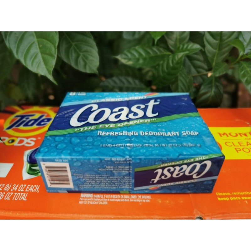 Xà phòng Coast 113g lốc 8 bánh