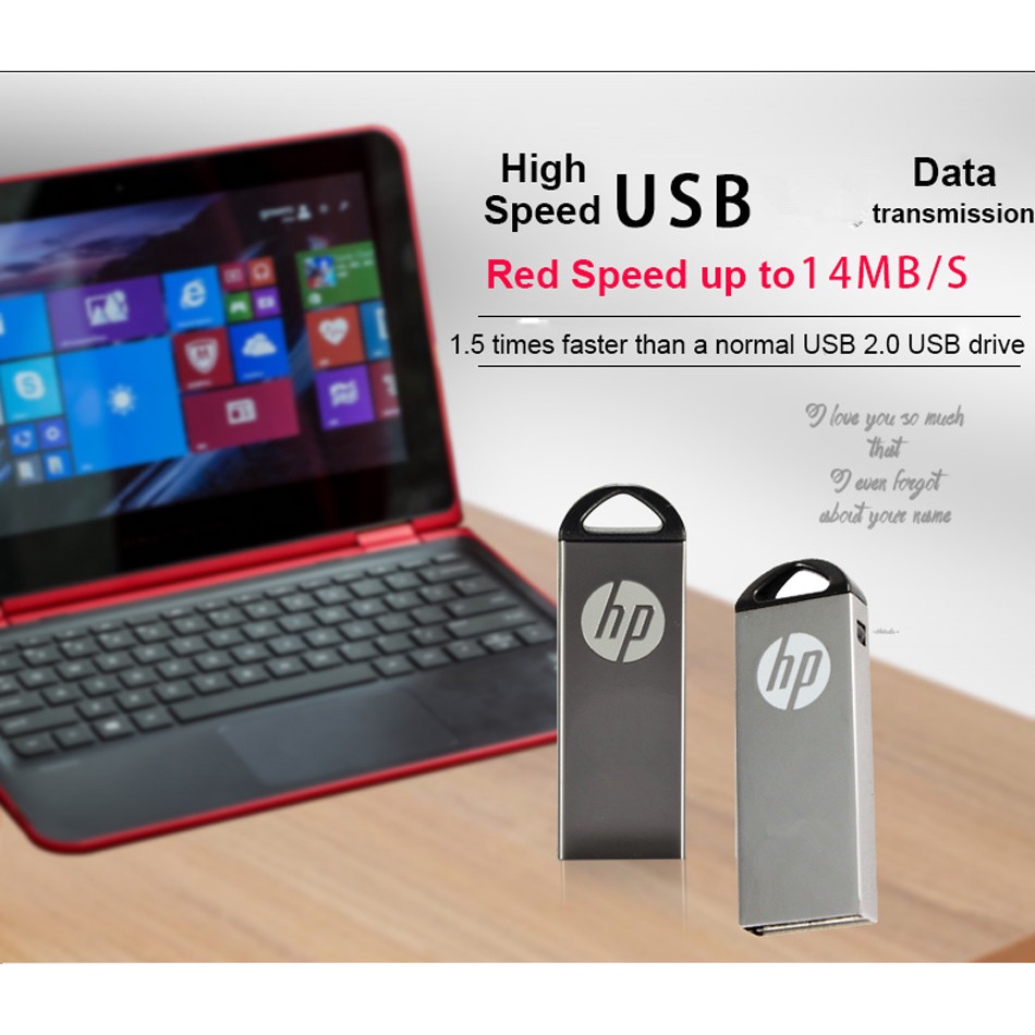 Ổ Đĩa U Tốc Độ Cao HP V220 2TB USB 8GB 16GB 32GB 64GB 128GB Cho Điện Thoại Di Động / Máy Tính