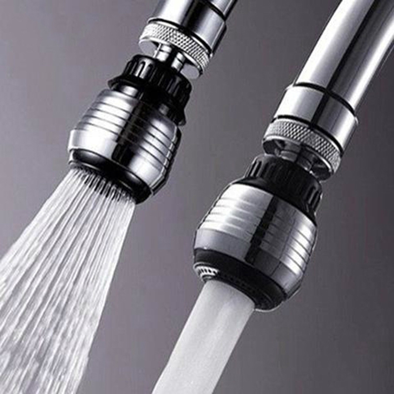 Đầu Vòi Nước Xoay 360 Độ Chống Nước Văng Tiết Kiệm Nước Dùng Cho Vòi Nước Máy Phòng Tắm/Nhà Bếp