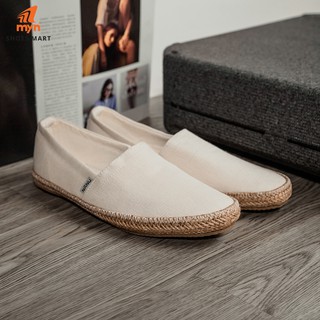 Giày Lười Nam Nanu  SL 08  Đế cói Basic
