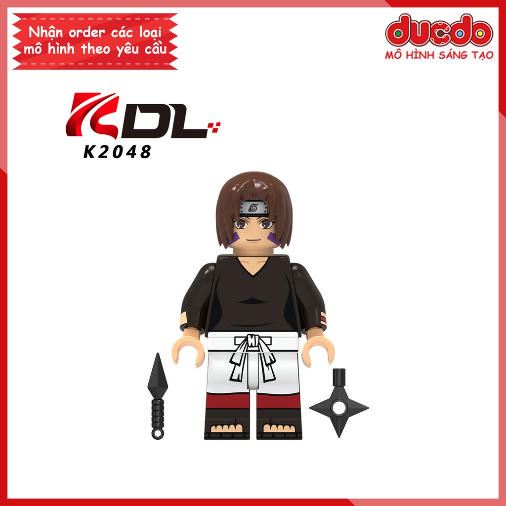 Minifigures các nhân vật trong Naruto Akatsuki mới - Đồ chơi Lắp ghép Xếp hình Mô hình Mini KORUIT KDL807