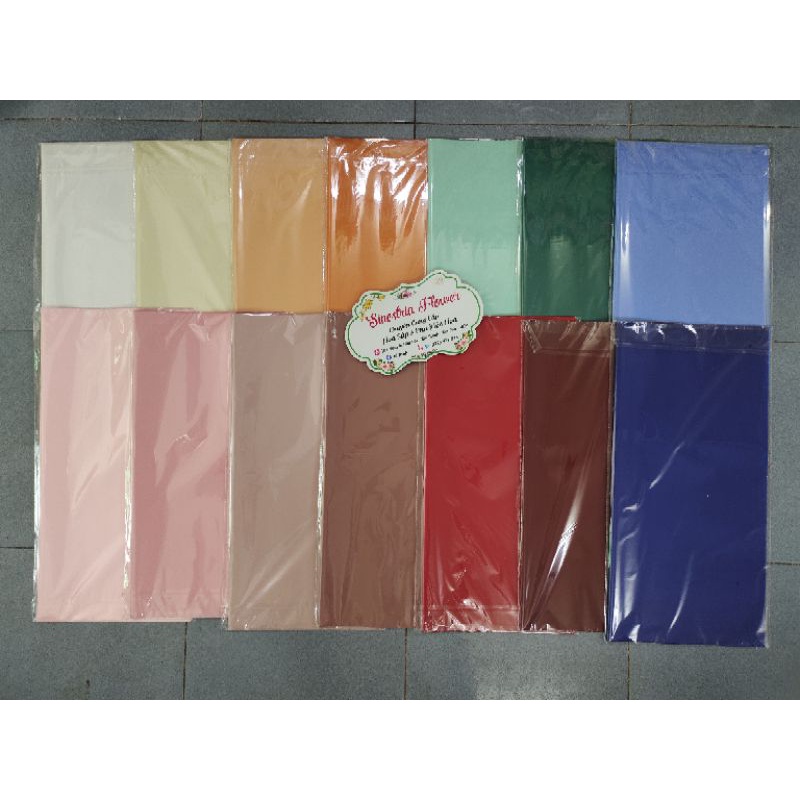 🌼Giấy Bó Hoa🌼 Giấy bóng mờ trơn