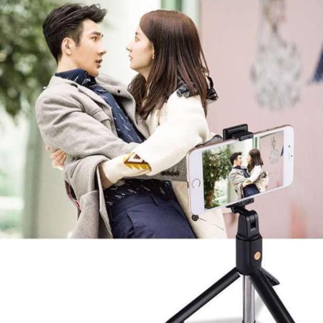 [ Rẻ Vô Địch ]Gậy tự sướng bluetooth kiêm chân máy ảnh tripod K07