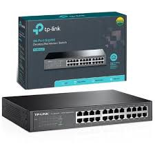 Bộ Chia Mạng 24 Cổng Gigabit TP-Link TL-SG1024D - Switch 24 Port Hộp Kim Loại Hàng Chính Hãng- Bảo Hành 24 Tháng