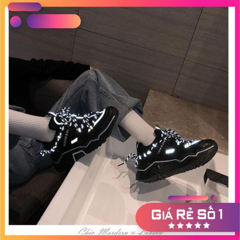 GIÀY THỂ THAO NỮ ĐẾ ĐỘN VIỀN PHẢN QUANG | BigBuy360 - bigbuy360.vn