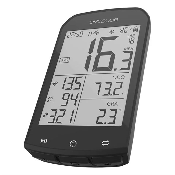 Đồng hồ GPS CYCPLUS M1  Siêu phẩm đồng hồ tốc độ không cần senso