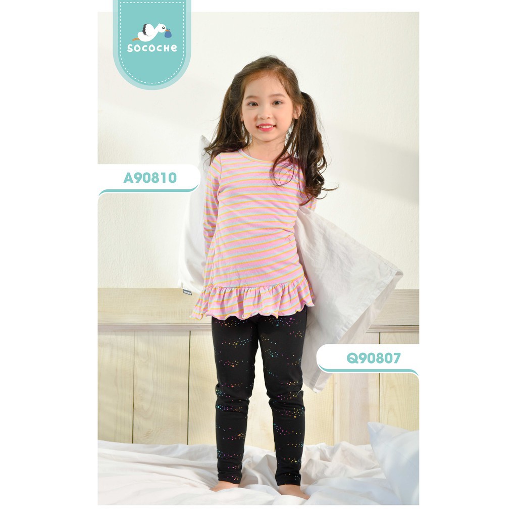 Quần legging bé gái Q90807