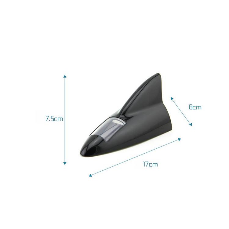 Ăng ten vây cá oto có đèn led chạy bằng năng lượng mặt trời