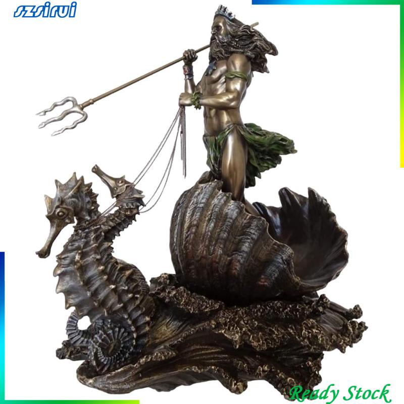 Đồ trang trí Tượng Thần Biển Hy Lạp Trang Trí Nhà Cửa