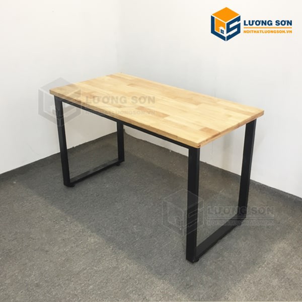 Bàn làm việc chân sắt chữ U - Bàn văn phòng khung sắt [Ảnh thật] | BigBuy360 - bigbuy360.vn