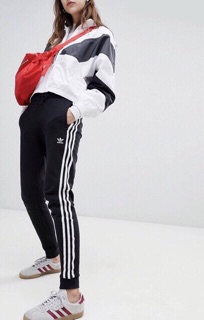 Quần Adidas Auth 3 line trắng