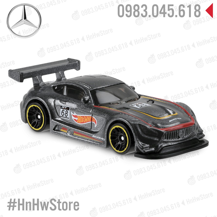Xe Hot Wheels - '16 Mercedes-AMG GT3 2018 đồ chơi ô tô mô hình hotwheels