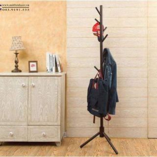 Cây treo đồ gỗ tiện dụng