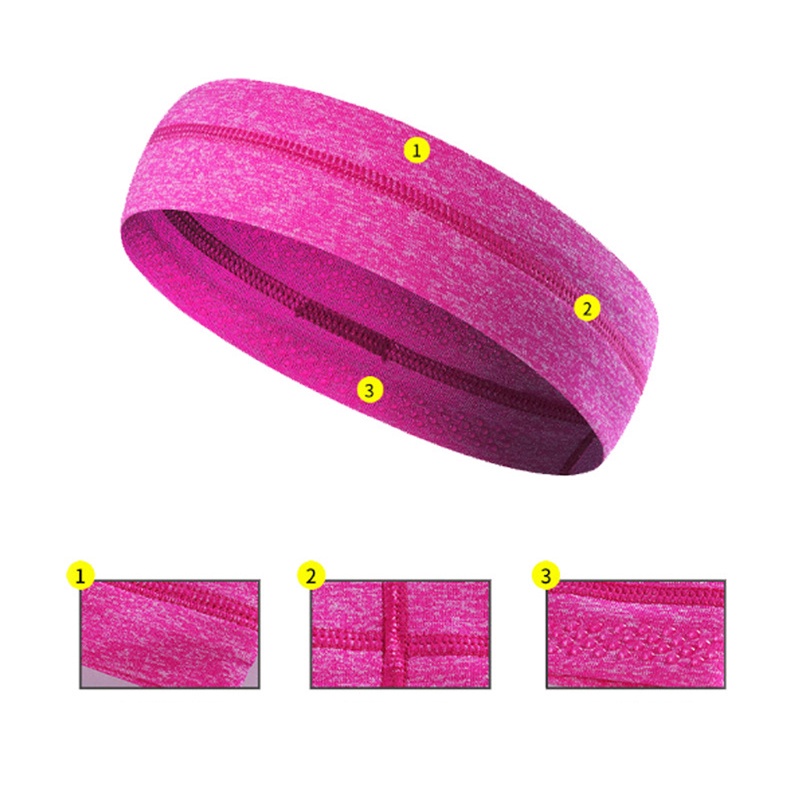 Băng Đô Thể Thao Bằng Silicone Chống Trượt JP5