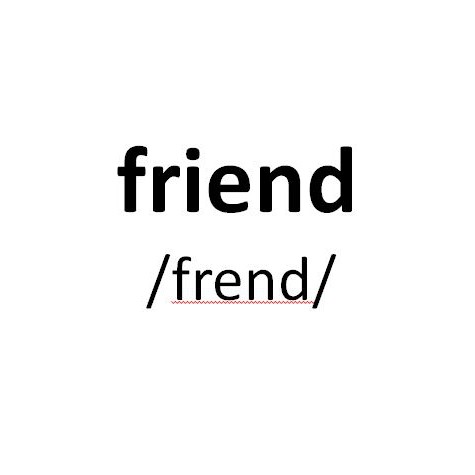 Flashcard First friends
