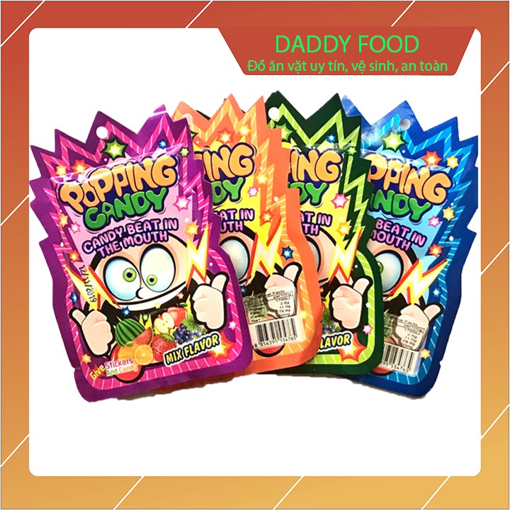 Kẹo nổ Striking Popping Candy (1 dây 20 gói MIX ĐỦ VỊ ) - Ăn vặt trở về tuổi thơ siêu siêu siêu hot | BigBuy360 - bigbuy360.vn