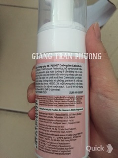 Bọt vệ sinh phụ nữ Betadin